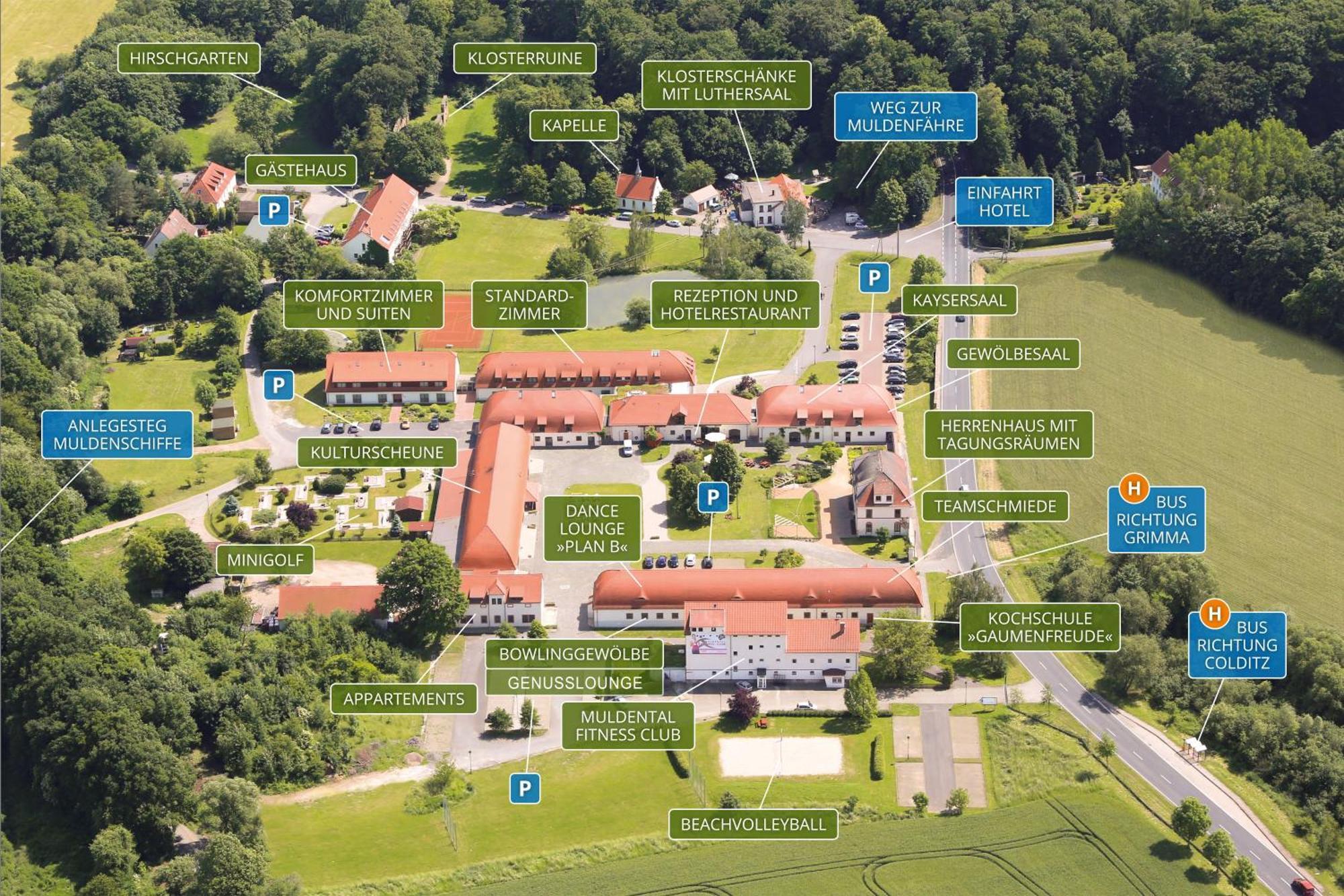 Gaestehaus Kloster Nimbschen Grimma Exterior photo